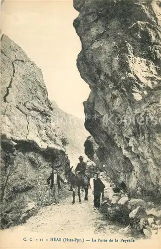 AK / Ansichtskarte Heas La Porte de la Peyrade 