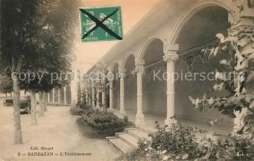 AK / Ansichtskarte Barbazan Debat Etablissement Barbazan Debat