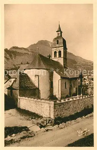 AK / Ansichtskarte Arrens Marsous Vieille Eglise Arrens Marsous