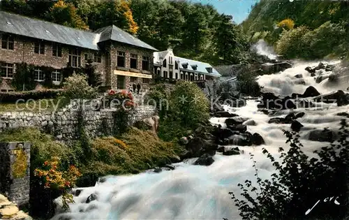 AK / Ansichtskarte Cauterets La raillere les griffons et la cascade Cauterets