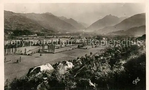AK / Ansichtskarte Argeles sur Mer Panorama Vallee prise du Balandrau et les Pyrenees Argeles sur Mer