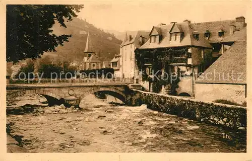AK / Ansichtskarte Arreau La Neste du Louron Pont Arreau