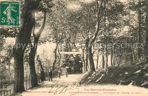 AK / Ansichtskarte Bagneres de Bigorre Chemin Hotel du Beda Bagneres de Bigorre