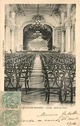 AK / Ansichtskarte Bagneres de Bigorre Casino Salle des Fetes Bagneres de Bigorre