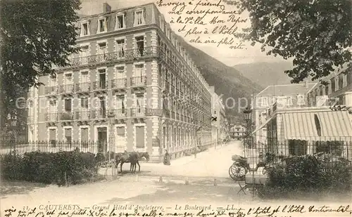 AK / Ansichtskarte Cauterets Grand Hotel d Angleterre Cauterets