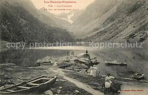 AK / Ansichtskarte Cauterets Lac de Gaude Pyrenees Cauterets