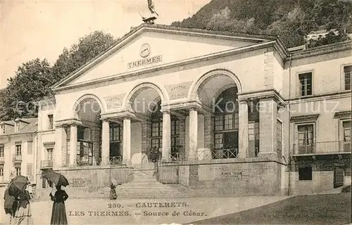AK / Ansichtskarte Cauterets Les Thermes Source de Cesar Cauterets