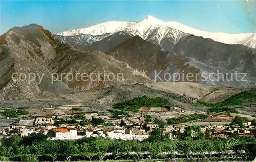 AK / Ansichtskarte Prades_Pyrenees Orientales Vue panoramique vers le Canigou Prades