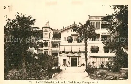 AK / Ansichtskarte Amelie les Bains Palalda Hotel Sunna Cottage Amelie les Bains Palalda
