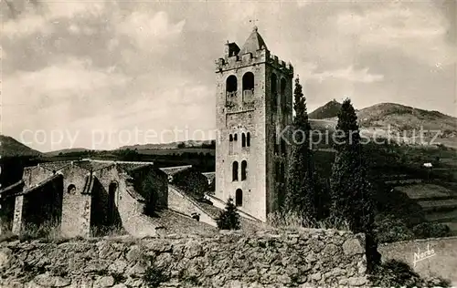 AK / Ansichtskarte Prats_de_Mollo Eglise Clocher Tour du Mir Prats_de_Mollo