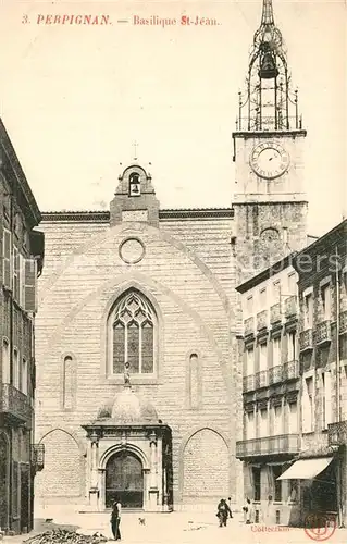AK / Ansichtskarte Perpignan Basilique Saint Jean Perpignan