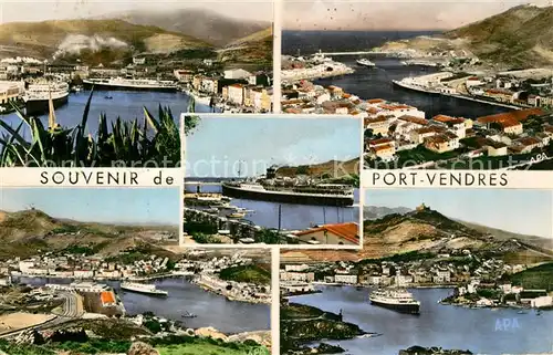 AK / Ansichtskarte Port Vendres en parcourant la Cote Vermeille Port Port Vendres