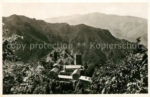 AK / Ansichtskarte Vernet les Bains Abbaye de Saint Martin du Canigou les Pyrenees Vernet les Bains