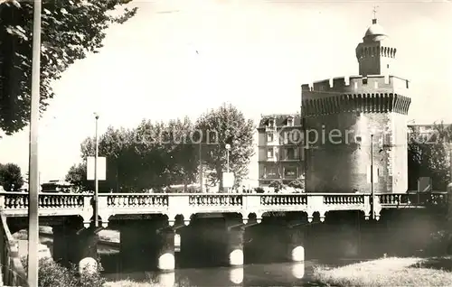 AK / Ansichtskarte Perpignan Le Castillet Pont Perpignan