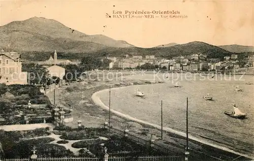 AK / Ansichtskarte Banyuls sur Mer Vue generale Banyuls sur Mer