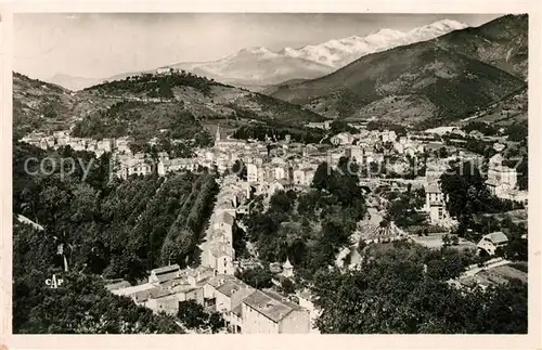 AK / Ansichtskarte Amelie les Bains Palalda Vue generale Massif du Canigou Pyrenees Amelie les Bains Palalda