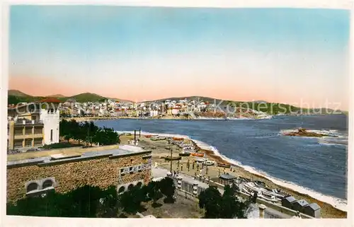 AK / Ansichtskarte Banyuls sur Mer Panorama Plage et la baie Banyuls sur Mer