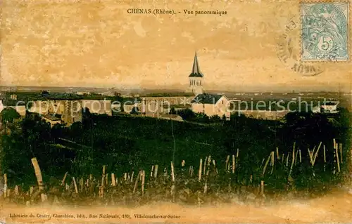 AK / Ansichtskarte Chenas Vue panoramique Chenas