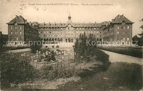 AK / Ansichtskarte Francheville_Rhone Grand Seminaire facade principale Francheville_Rhone