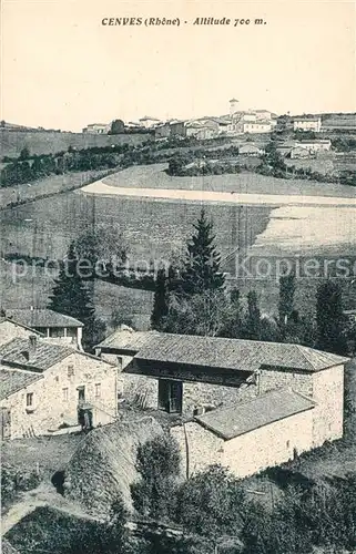AK / Ansichtskarte Cenves Panorama Cenves