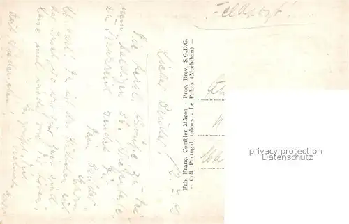 AK / Ansichtskarte Belle Ile en Mer Palais Port Vue prise de la Citadelle Belle Ile en Mer