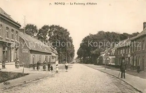 AK / Ansichtskarte Roncq Le Faubourg d`Halluin Roncq