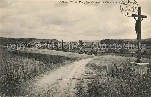 AK / Ansichtskarte Domremy la Pucelle_Vosges Vue prise du Chemin de la Basilique Domremy la Pucelle_Vosges