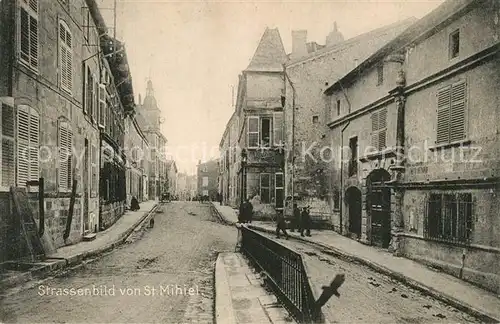 AK / Ansichtskarte Saint Mihiel Strassenpartie Saint Mihiel