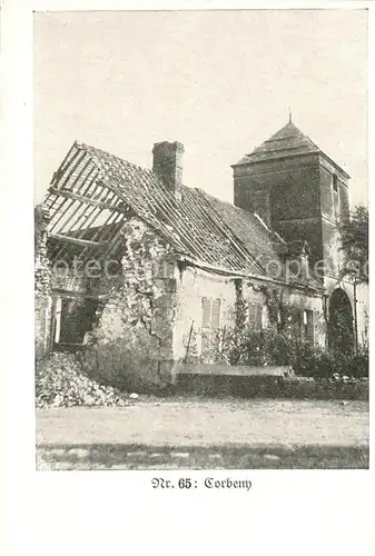 AK / Ansichtskarte Corbeny Kirchenruine Corbeny