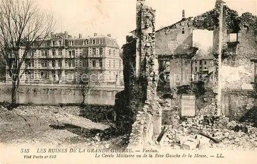 AK / Ansichtskarte Verdun_Meuse Ruines de la Grand Guerre  Verdun Meuse