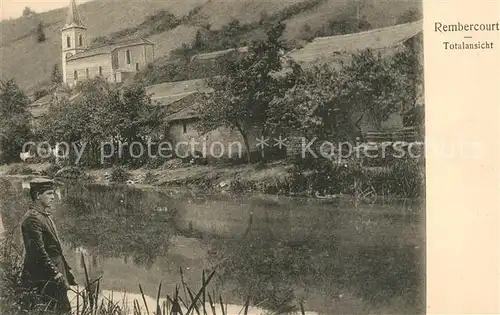 AK / Ansichtskarte Rembercourt sur Mad Soldat am Fluss Rembercourt sur Mad