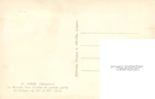 AK / Ansichtskarte Laval_Mayenne Grand Rue  Laval Mayenne