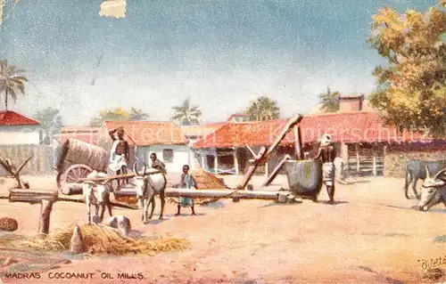 AK / Ansichtskarte Verlag_Tucks_Oilette_Nr. 7065 Madras Cocoanut Oil Mills  