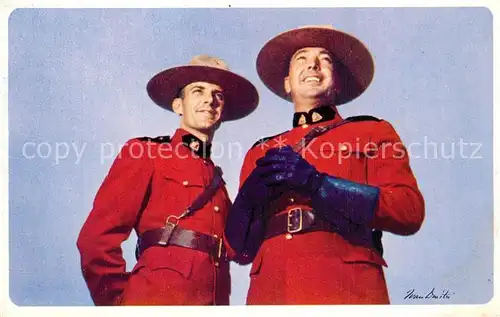 AK / Ansichtskarte Polizei Canada  