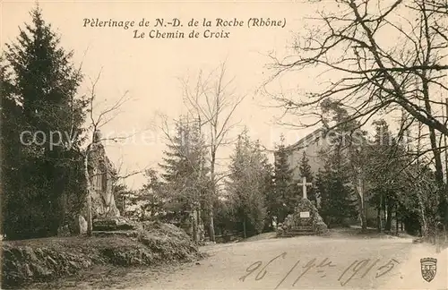 AK / Ansichtskarte Les_Sauvages Pelerinage de Notre Dame de la Roche Chemin de Croix Les_Sauvages