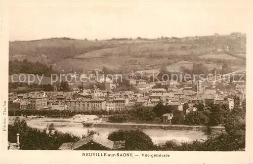 AK / Ansichtskarte Neuville sur Saone Vue generale Neuville sur Saone