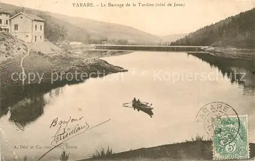 AK / Ansichtskarte Tarare Barrage de la Turdine Tarare