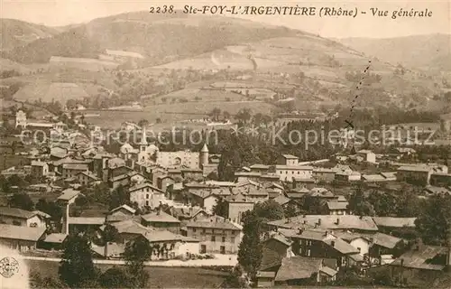 AK / Ansichtskarte Sainte Foy l_Argentiere Vue generale Sainte Foy l Argentiere