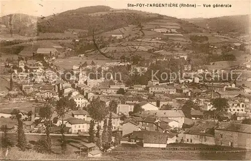 AK / Ansichtskarte Sainte Foy l_Argentiere Vue generale Sainte Foy l Argentiere