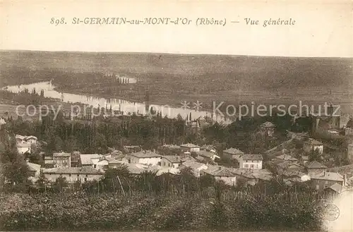 AK / Ansichtskarte Saint Germain au Mont d_Or Vue generale Saint Germain au Mont d