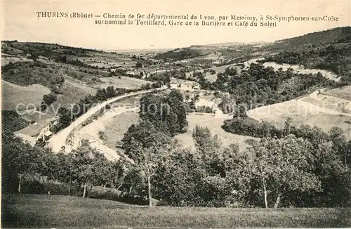 AK / Ansichtskarte Thurins Panorama Thurins