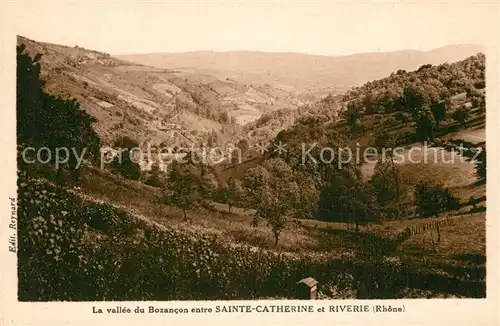 AK / Ansichtskarte Sainte Catherine_Rhone Panorama Vallee du Bozancon Sainte Catherine Rhone