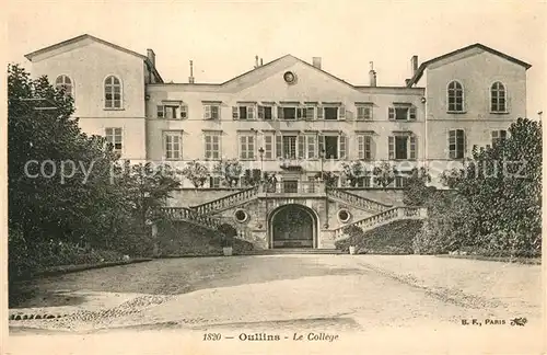 AK / Ansichtskarte Oullins Le College Oullins