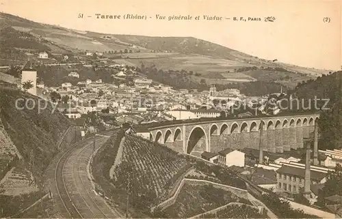 AK / Ansichtskarte Tarare Vue generale et Viaduc Tarare