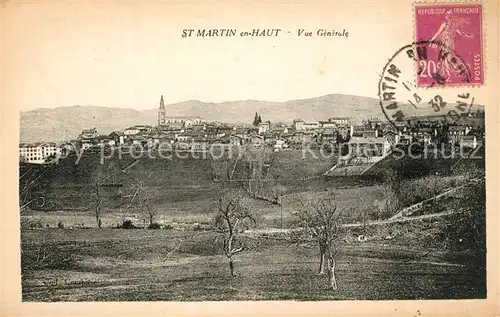 AK / Ansichtskarte Saint Martin en Haut Vue generale Saint Martin en Haut