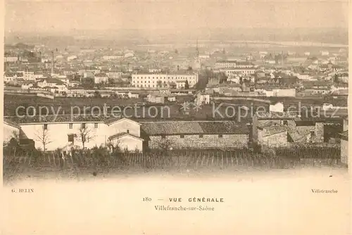 AK / Ansichtskarte Villefranche sur Saone Vue generale Villefranche sur Saone