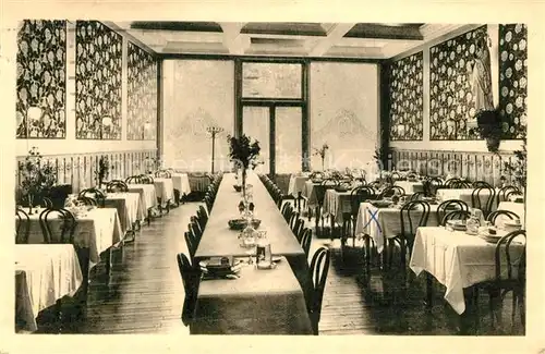 AK / Ansichtskarte Lourdes_Hautes_Pyrenees Notre Dame de Lourdes Hotel Salle a manger Lourdes_Hautes_Pyrenees