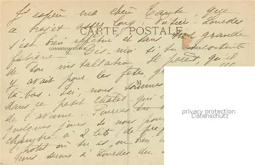 AK / Ansichtskarte Cauterets Hotel Angleterre Boulevard Latapie Fleurin Cauterets