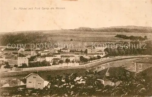 AK / Ansichtskarte Saint Mihiel mit Fort Camp de Roman Saint Mihiel