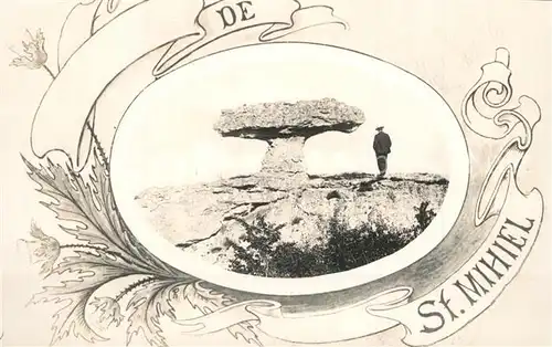 AK / Ansichtskarte Saint Mihiel Felsen Saint Mihiel